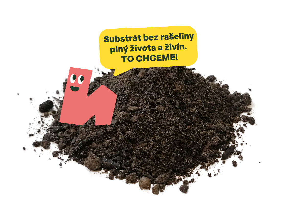 Univerzálny záhradnícky substrát 900l bigbag z kompostu a bez rašeliny